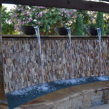 Colleyville Cascading Water Paradise
