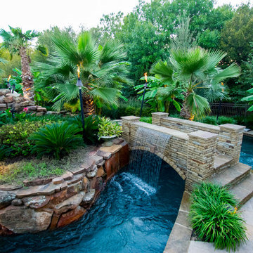 Colleyville HGTV Cool Pools/ Ultimate Pools Residential Lazy River