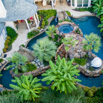 Colleyville HGTV Cool Pools/ Ultimate Pools Residential Lazy River