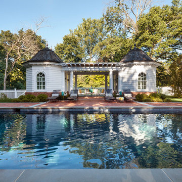Colonial Revival Pool House