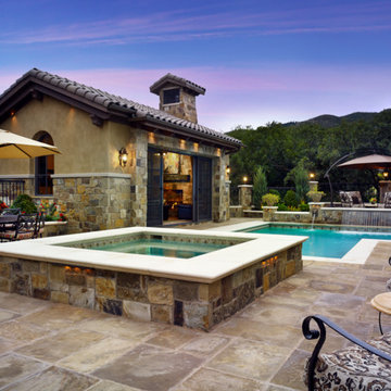 Colorado Tuscan Residence & Pool Cabana