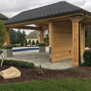 Complete Outdoor Living Space with Pool