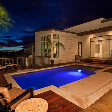 Contemporary Cocktail Pool