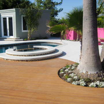 Contemporary Landscaping | Freeform Pool