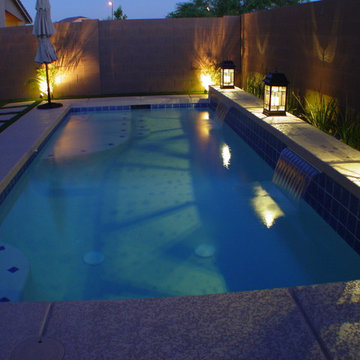 Contemporary linear pool
