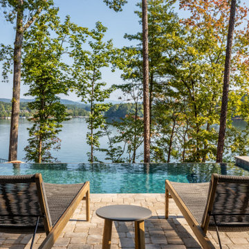 Contemporary Mountain Lake Home