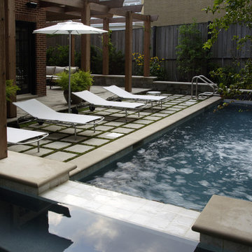 Contemporary Pool Deck