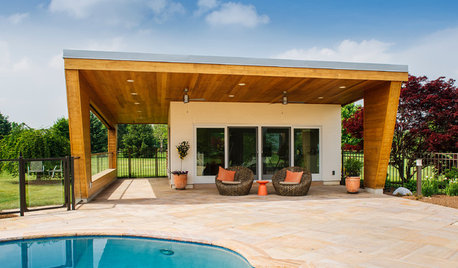 Quick Take: A Modern Pool House for Art and Entertaining