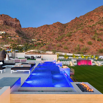 Contemporary Roof Top Pool
