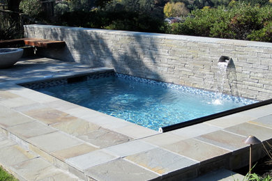 Inspiration for a contemporary pool remodel in San Francisco