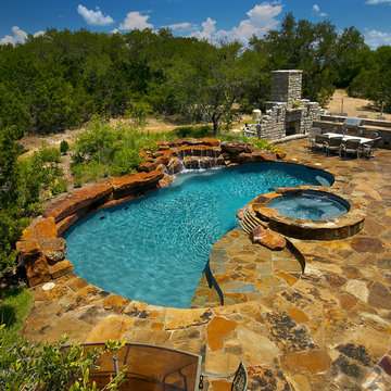 Cordillera Ranch Natural/Freeform Pool/Spa/Outdoor Living