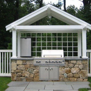 Craftsman-Style Addition - Pool Grille