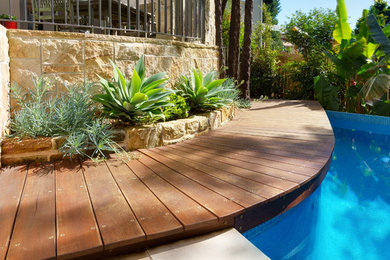 Curved Swimming Pool