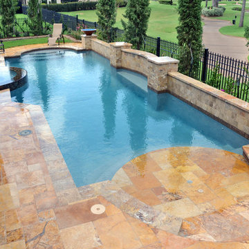 Custom Beach Entry Pool