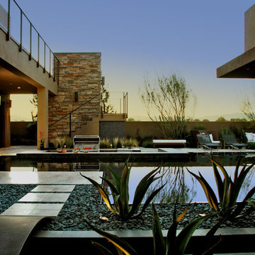 Custom Design - Outdoor Living - New American Home 2009
