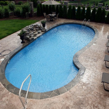 Custom-Designed, Professionally-Finished Pool Deck In Nashville, TN