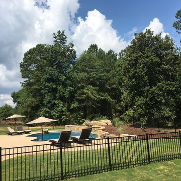 Custom Freeform Pool in ATL, GA