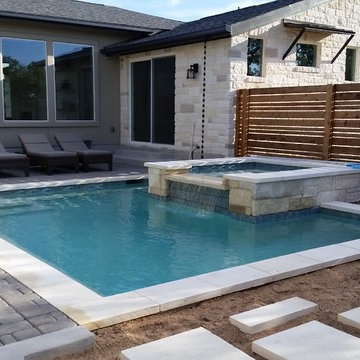 Custom Horizontal Cedar Fence