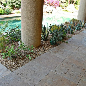 Custom Pavers, Stone Entry, and Pool Deck in Rancho Mirage, CA: 12131