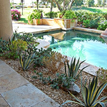 Custom Pavers, Stone Entry, and Pool Deck in Rancho Mirage, CA: 12131