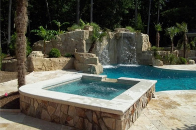 Example of a pool design in Raleigh