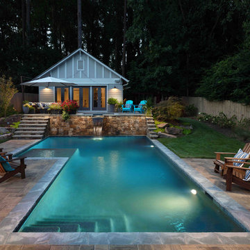 Custom Pool & Outdoor Living Space-Decatur