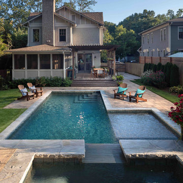 Custom Pool & Outdoor Living Space-Decatur