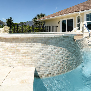 Custom Pool and Spa Residence K