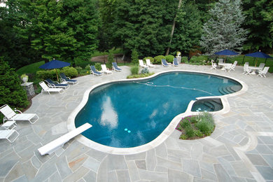 Custom Pool Renovations Designed by NJ Landscape Architects