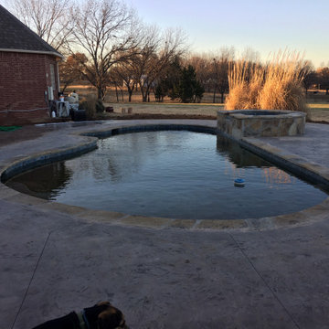 Custom Pool, Spa & Pool Deck Remodel in Shawnee