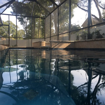 Custom Pool, Spa, Enclosure and Landscape