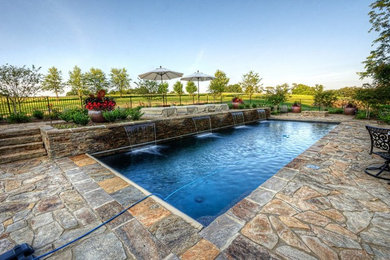 Example of a tuscan pool design in Philadelphia