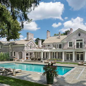 Custom Renovation and Addition, Exterior and Pool