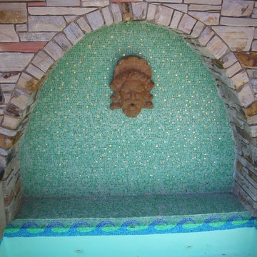 Custom Residential Pool and Spa Mosaic
