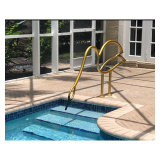 Swimming pool deals railings