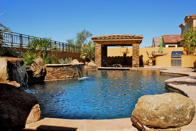 Photo of a world-inspired swimming pool in Phoenix.