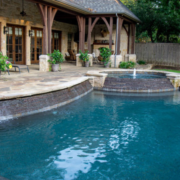 Dallas Rustic Elegant Pool