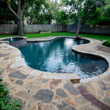 Dallas Rustic Elegant Pool