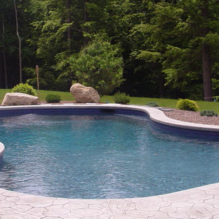 Pool Dark Plaster - Photos & Ideas | Houzz