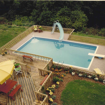 Deck-able Pool Stands