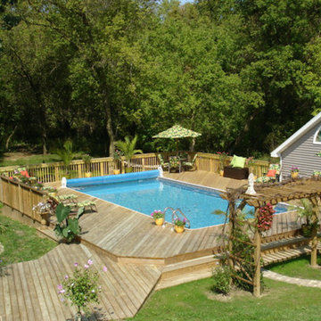 Deck-able Pool Stands
