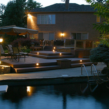 decks with pools.