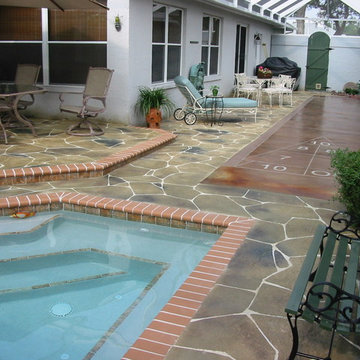 Decorative Concrete Pool Decks