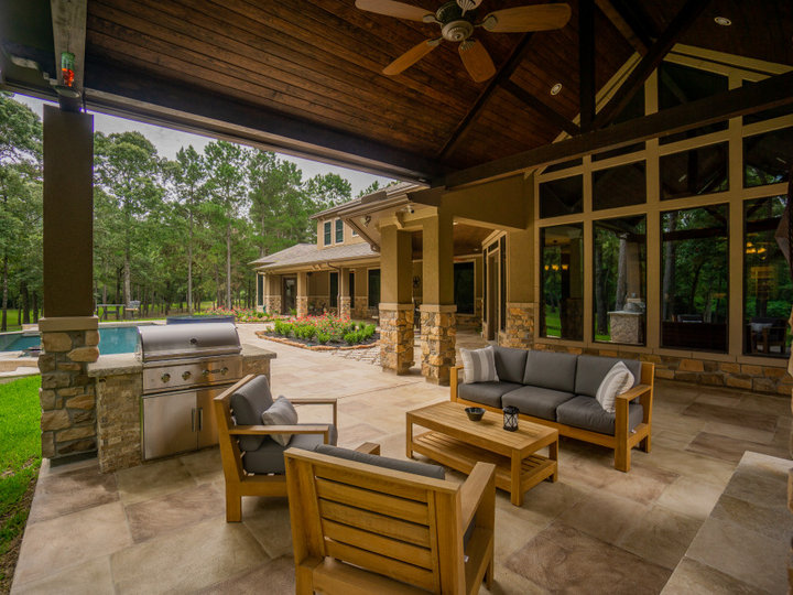 Contemporary Patio - Decking