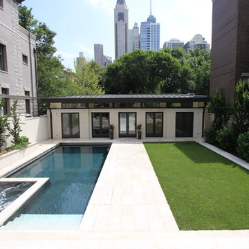 Dramatic Chicago Pool and Spa