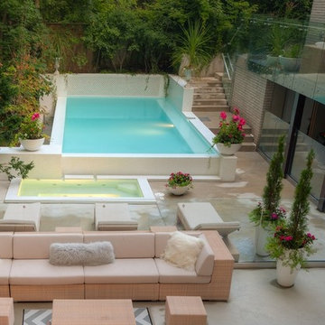 Elegant Modern Design in a Small Backyard