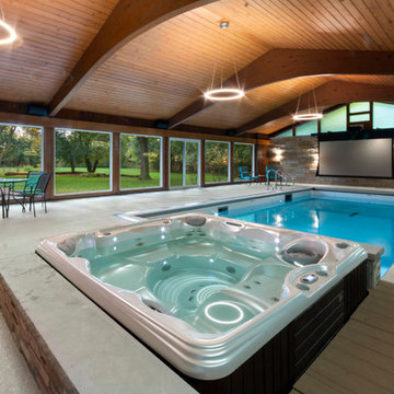 Elm Grove Indoor Pool Revilization- Hot Tub