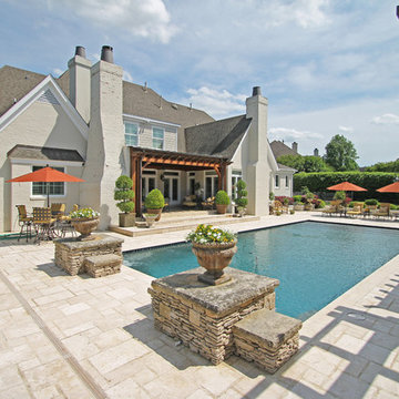 Expansive Pool House & Entertaining Area