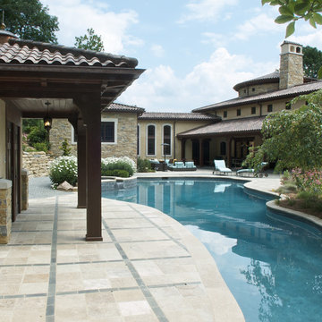Exterior | pool and poolhouse