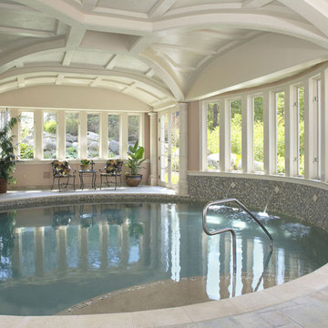 Family Residence, Custom Home, Pool Interior
